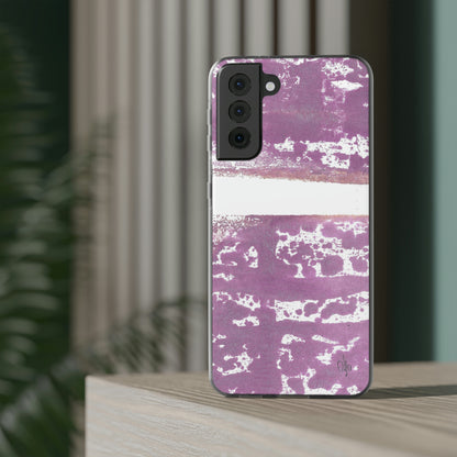 iPhone and Samsung Galaxy Flexi Phone Case Purple Horizon - Alja Design