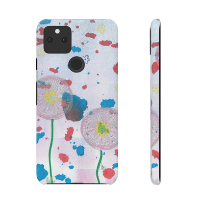 iPhone Samsung Galaxy Pixel5G Snap Case Phone Case Dandelion Party