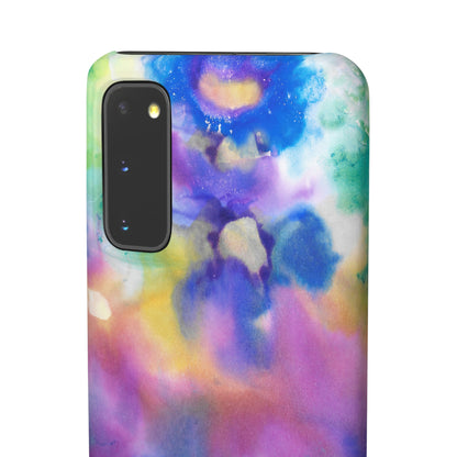 iPhone Samsung Galaxy Pixel5G Snap Case Phone Case Euphoric Colors