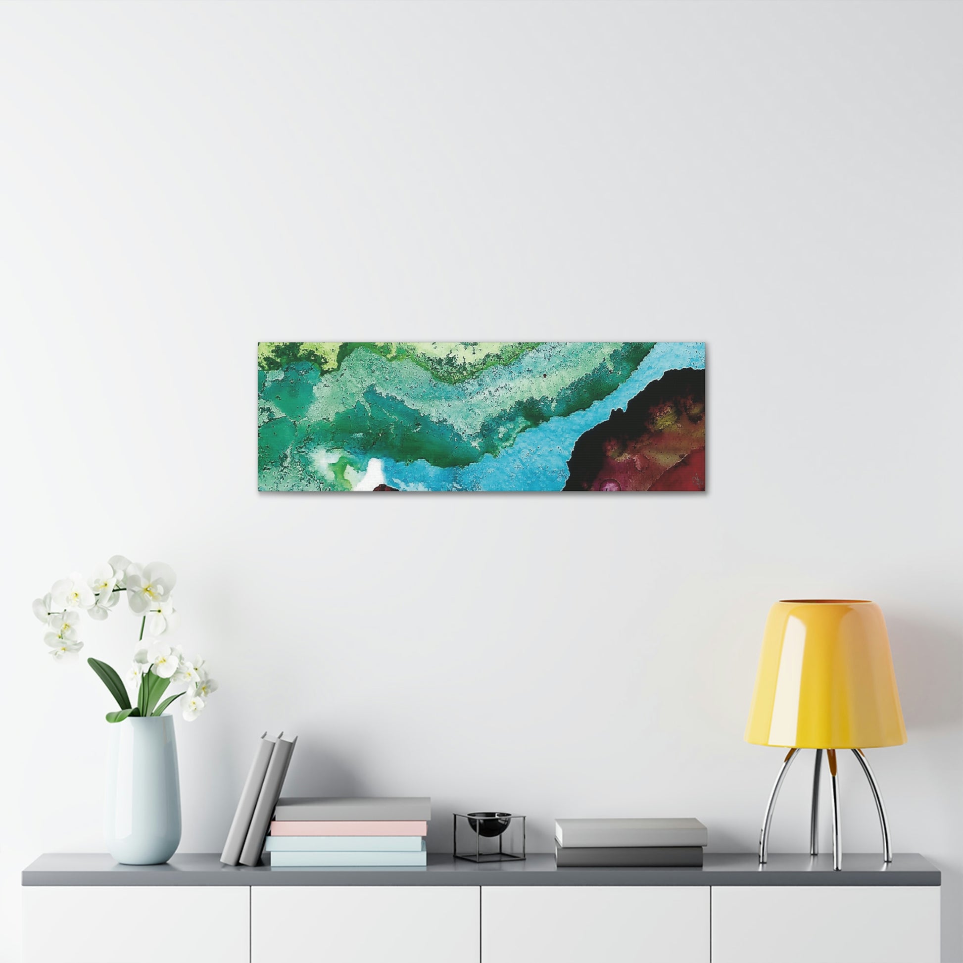 Inner Space 11 Canvas Print - Alja Design