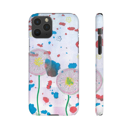 iPhone Samsung Galaxy Pixel5G Snap Case Phone Case Dandelion Party