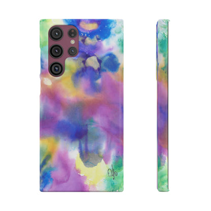 iPhone Samsung Galaxy Pixel5G Snap Case Phone Case Euphoric Colors