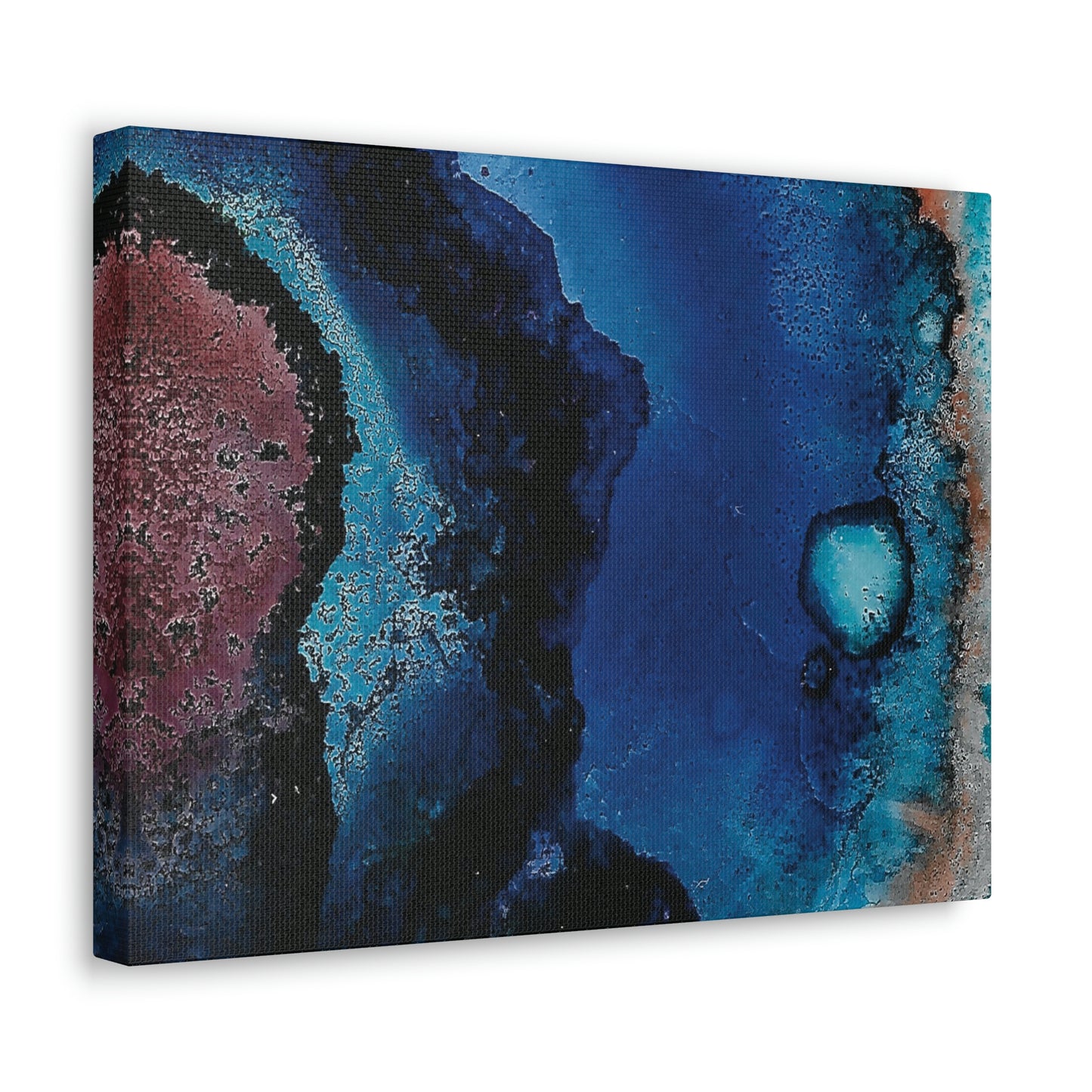 Inner Space 8 Canvas Print - Alja Design