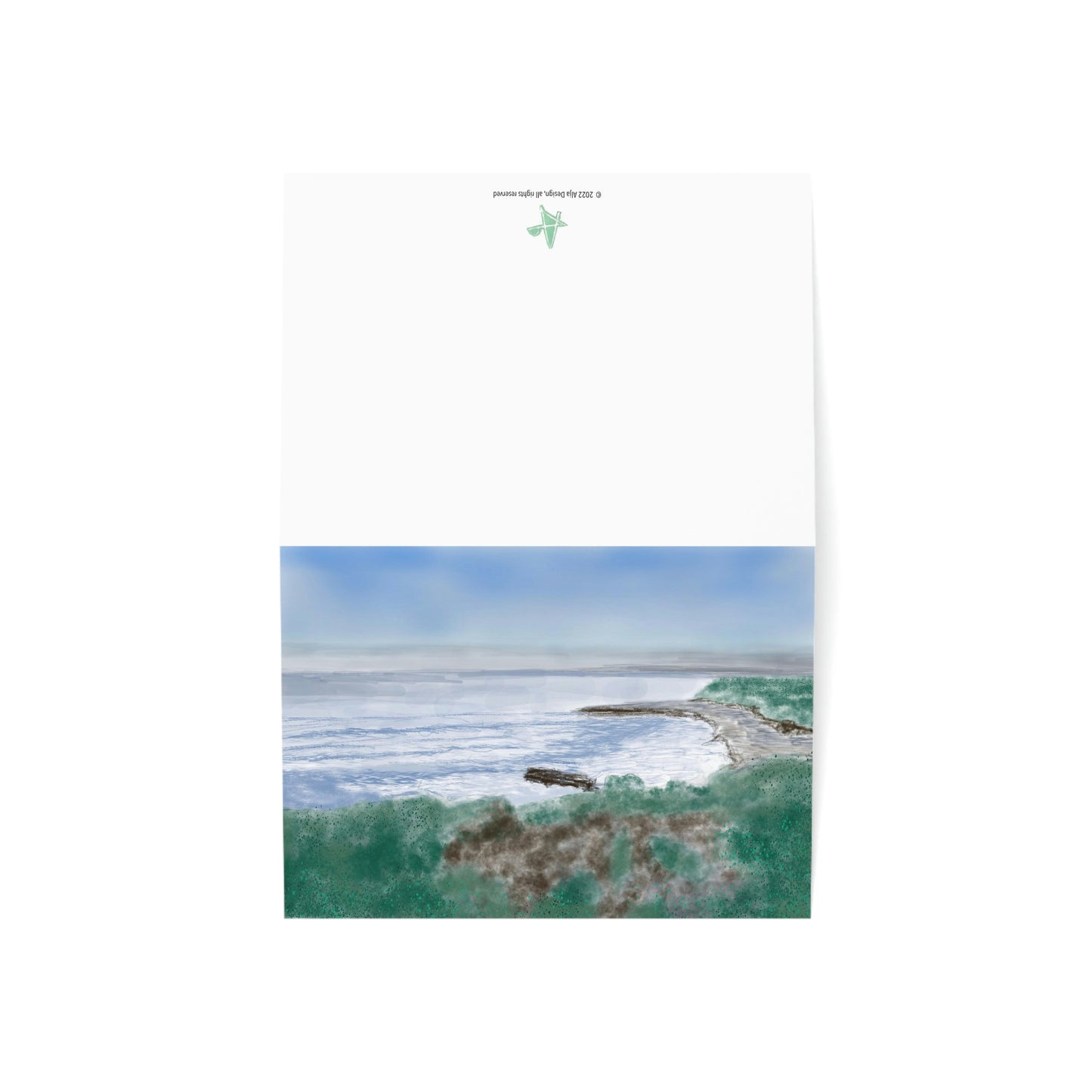 Our Spot Folded Greeting Card