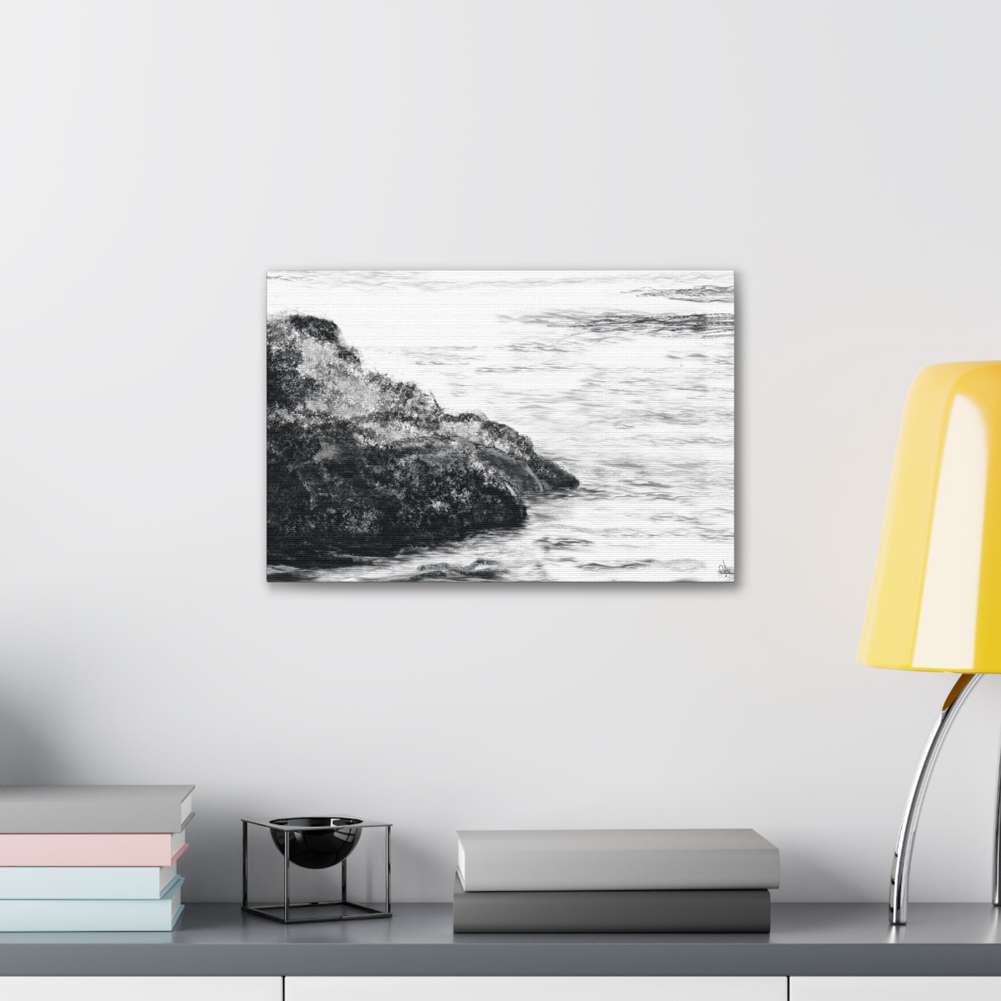 Neap Tide Canvas Print - Alja Design