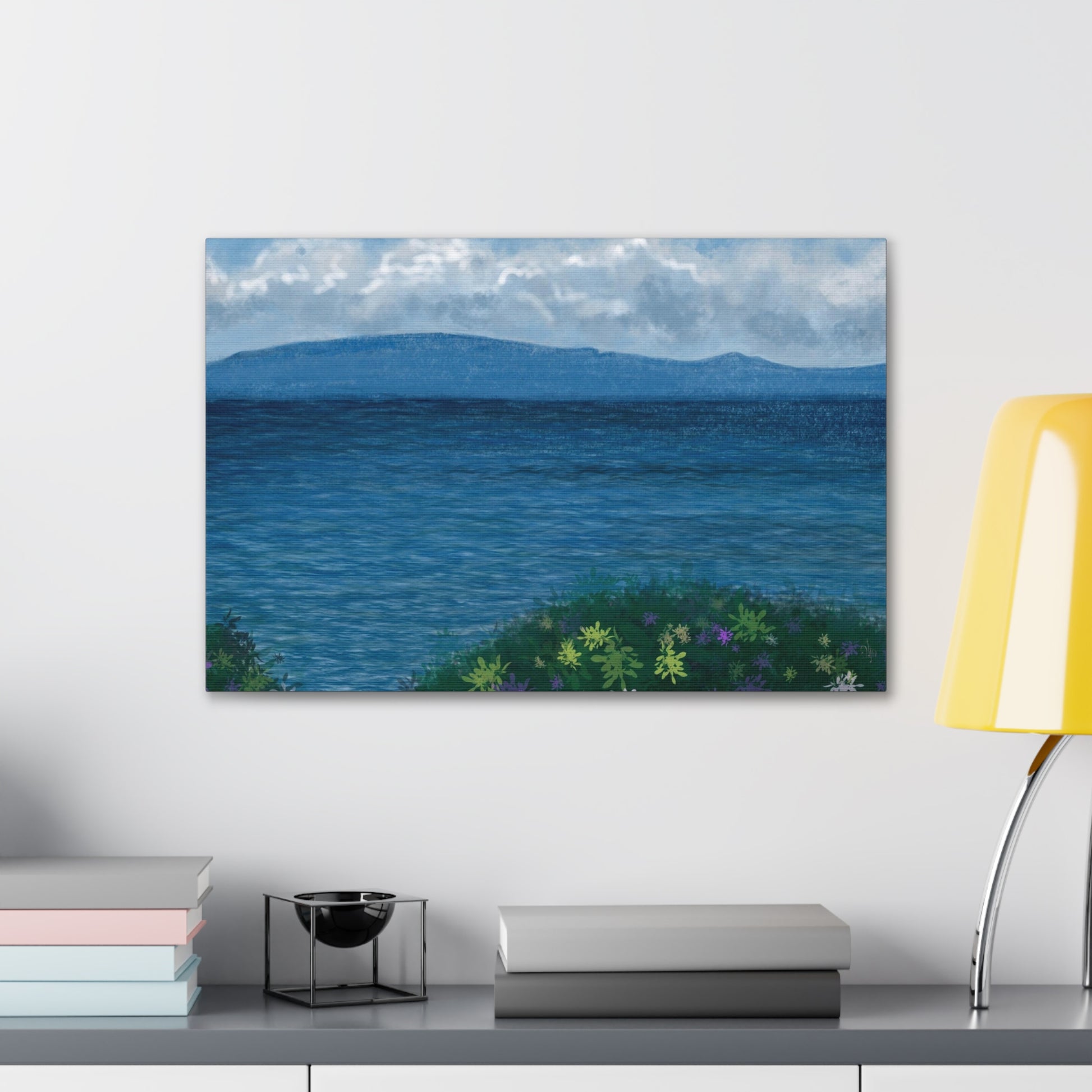 Monterey Bay Canvas Print - Alja Design