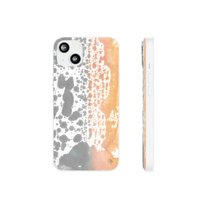 iPhone and Samsung Galaxy Flexi Phone Case Lava Waterfall - Alja Design