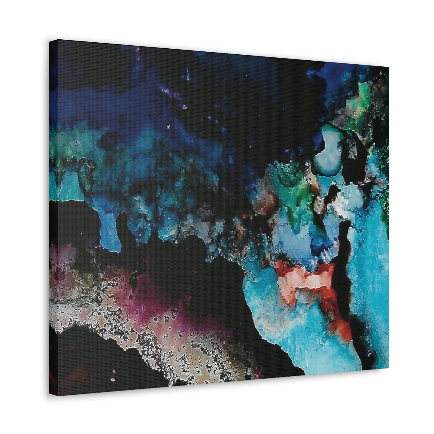 Inner Space 3 Canvas Print - Alja Design