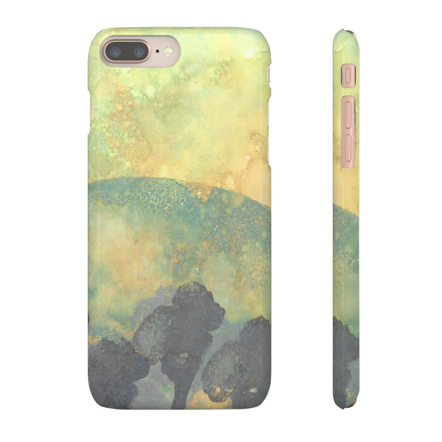 iPhone Samsung Galaxy Pixel5G Snap Case Phone Case Gentle Forest