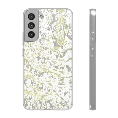 iPhone and Samsung Galaxy Flexi Phone Case Sandy Shells - Alja Design