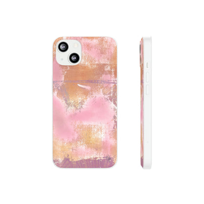 iPhone and Samsung Galaxy Flexi Phone Case Passionate Pink - Alja Design