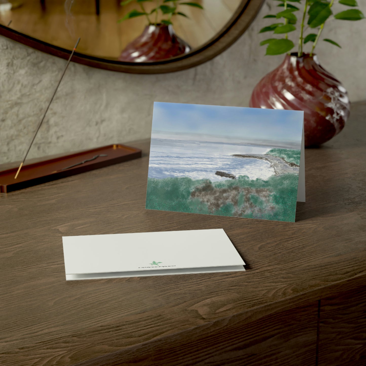 Our Spot Folded Greeting Card