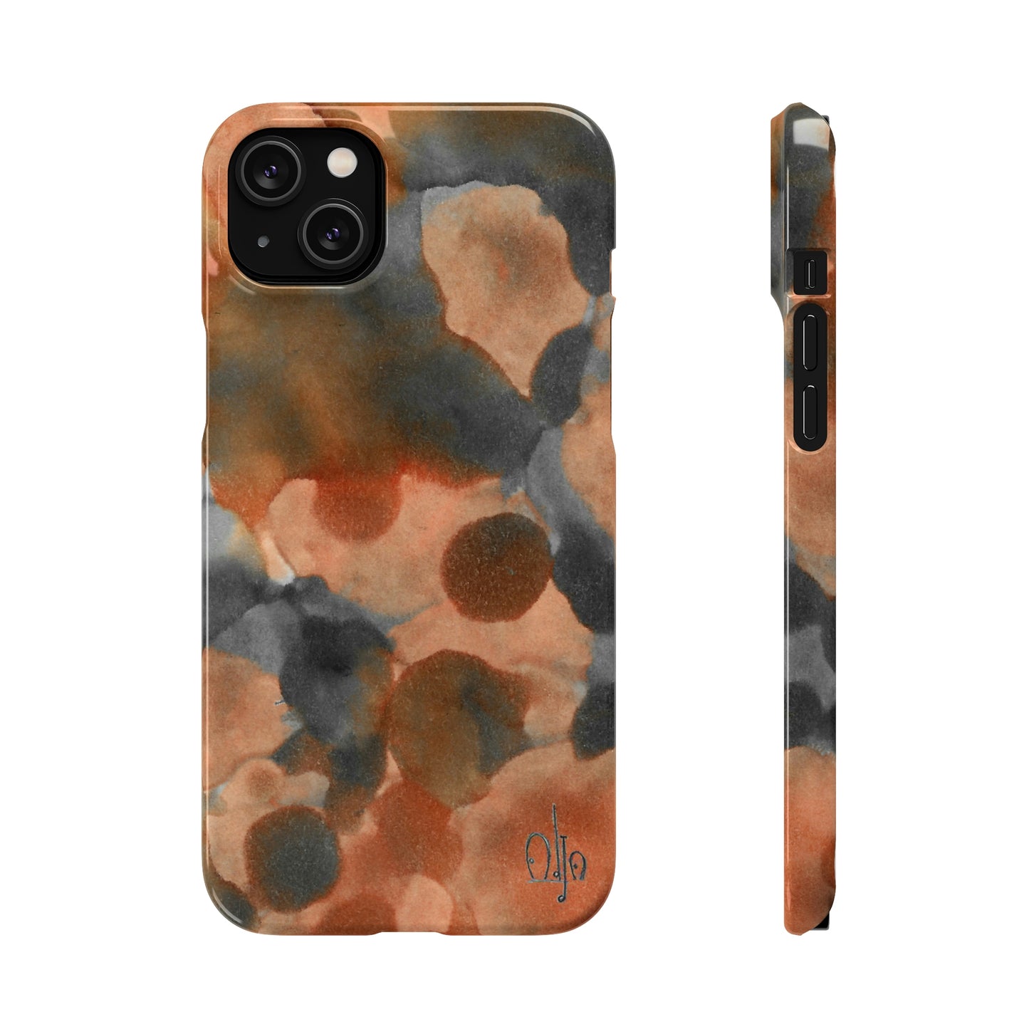 iPhone Samsung Galaxy Pixel5G Snap Case Phone Case Cool Magma