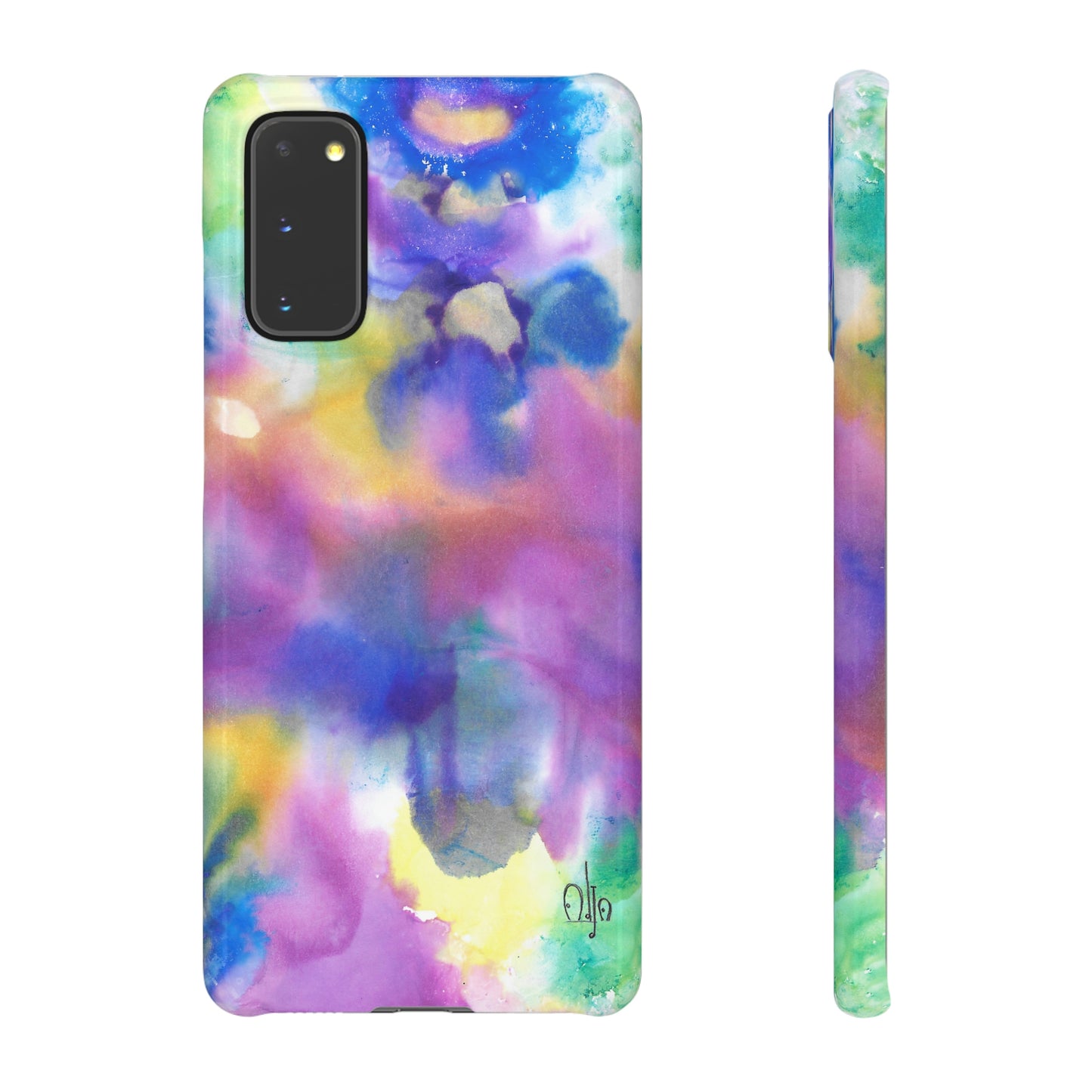 iPhone Samsung Galaxy Pixel5G Snap Case Phone Case Euphoric Colors