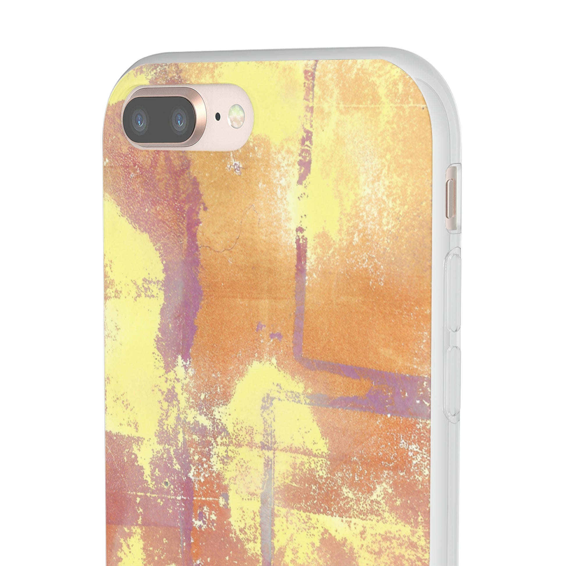 iPhone and Samsung Galaxy Flexi Phone Case Passionate Orange - Alja Design