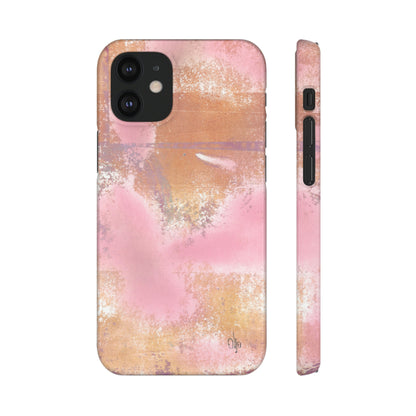 iPhone Samsung Galaxy Pixel5G Snap Case Phone Case Passionate Pink