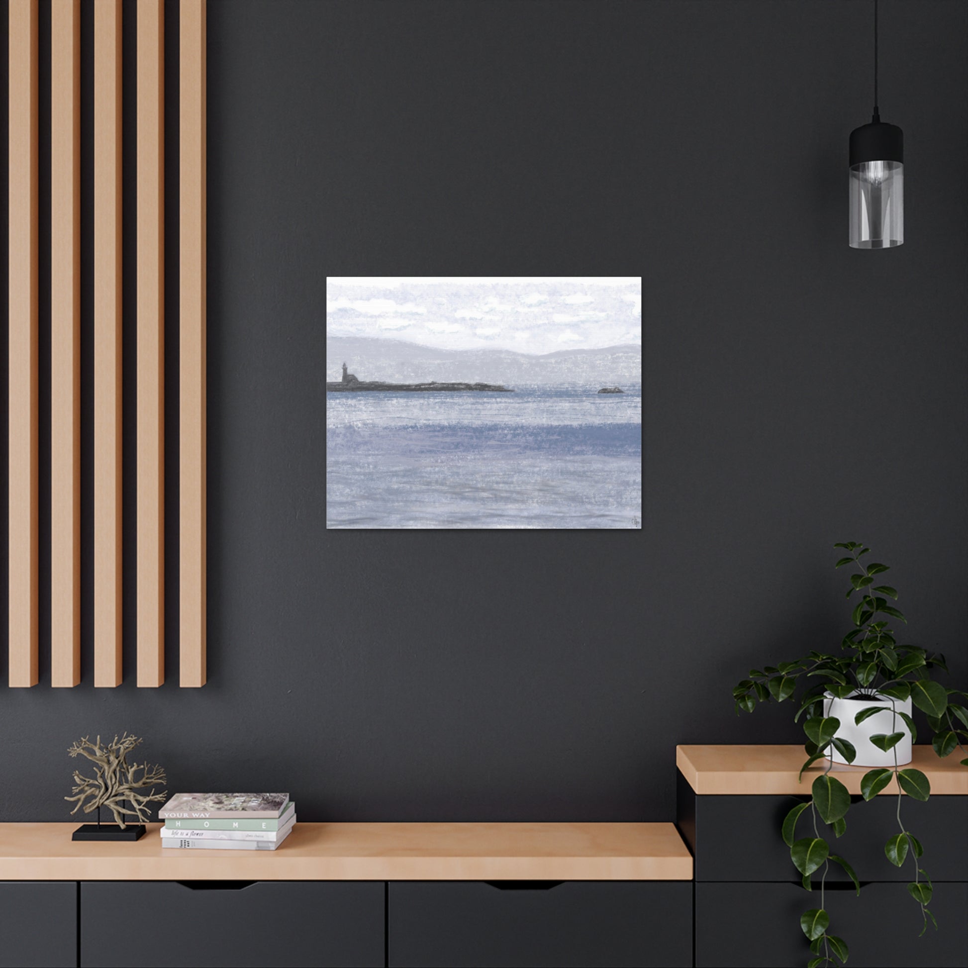 Lighthouse Point Canvas Print - Alja Design