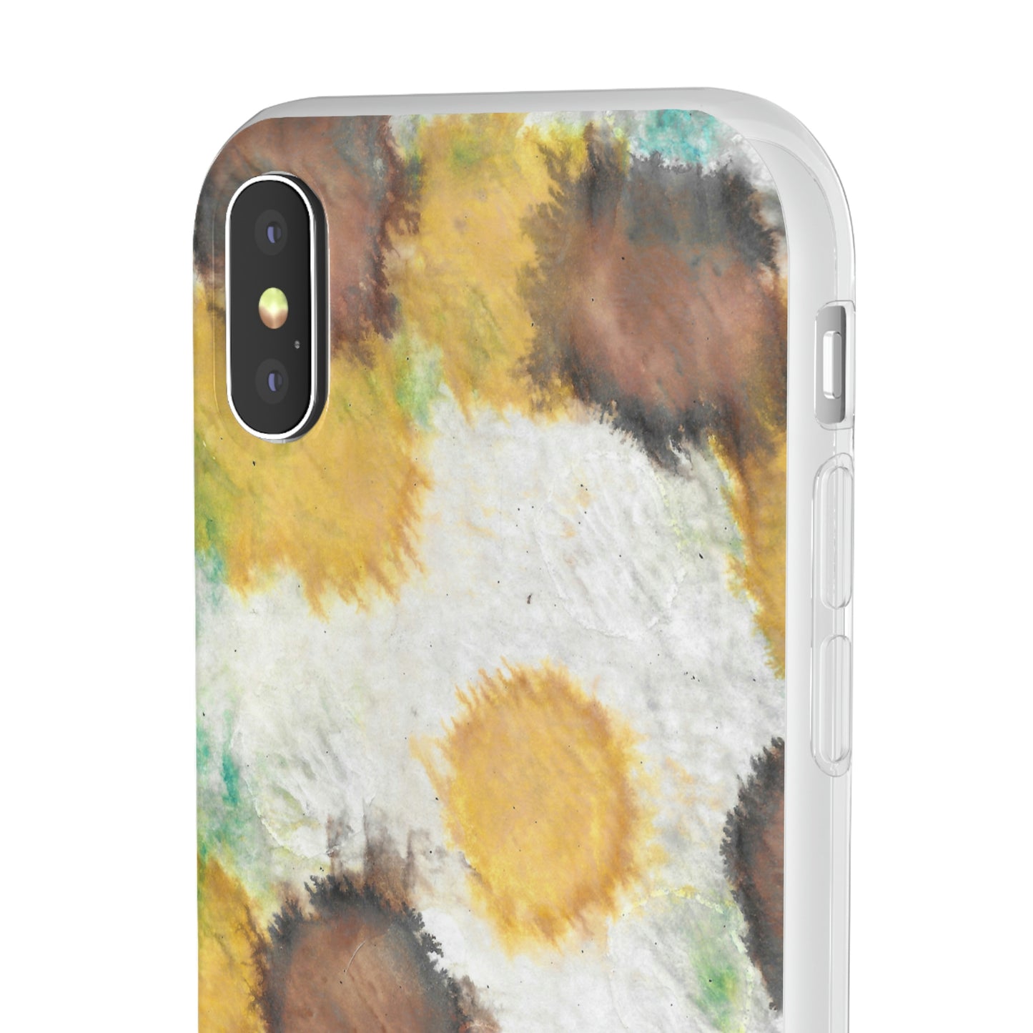 iPhone and Samsung Galaxy Flexi Phone Case Orange Cells - Alja Design