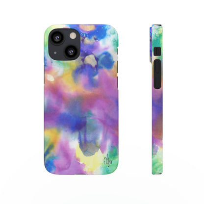 iPhone Samsung Galaxy Pixel5G Snap Case Phone Case Euphoric Colors