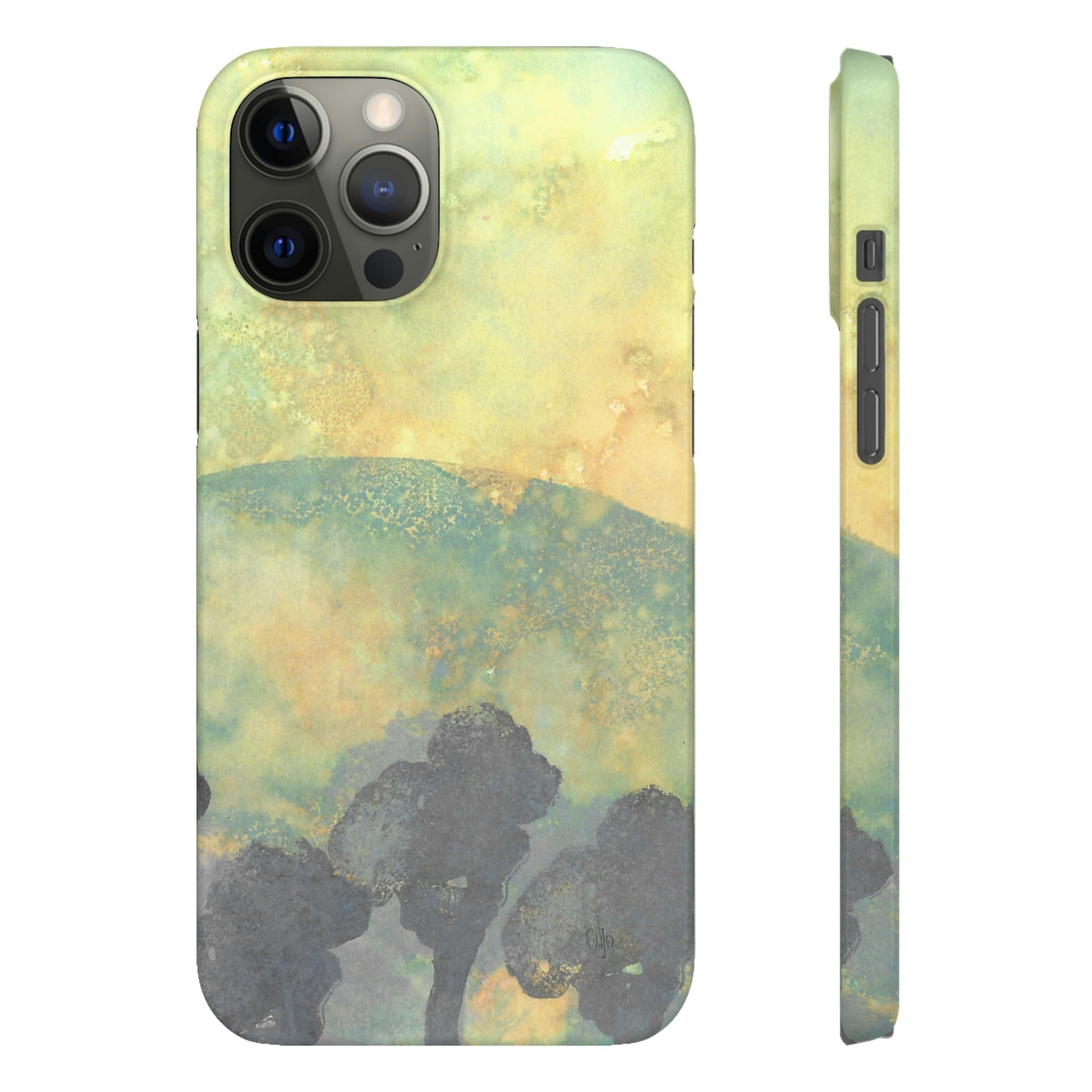 iPhone Samsung Galaxy Pixel5G Snap Case Phone Case Gentle Forest