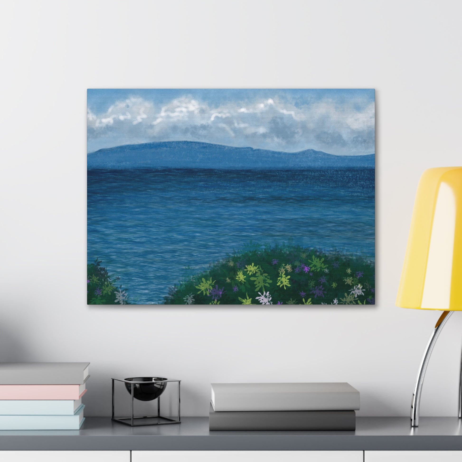 Monterey Bay Canvas Print - Alja Design