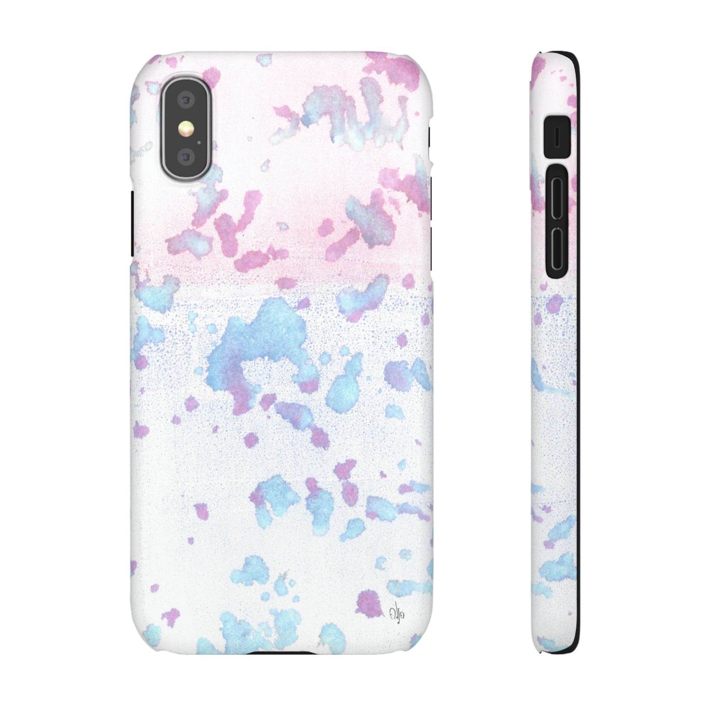 iPhone Samsung Galaxy Pixel5G Snap Case Phone Case Mineral Splashes