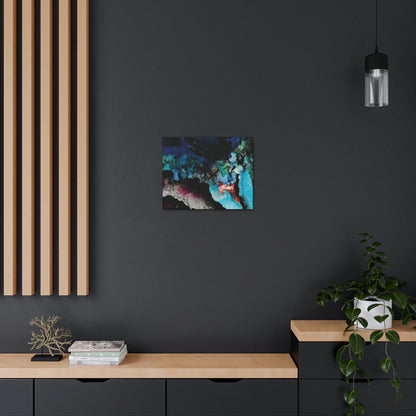 Inner Space 3 Canvas Print - Alja Design