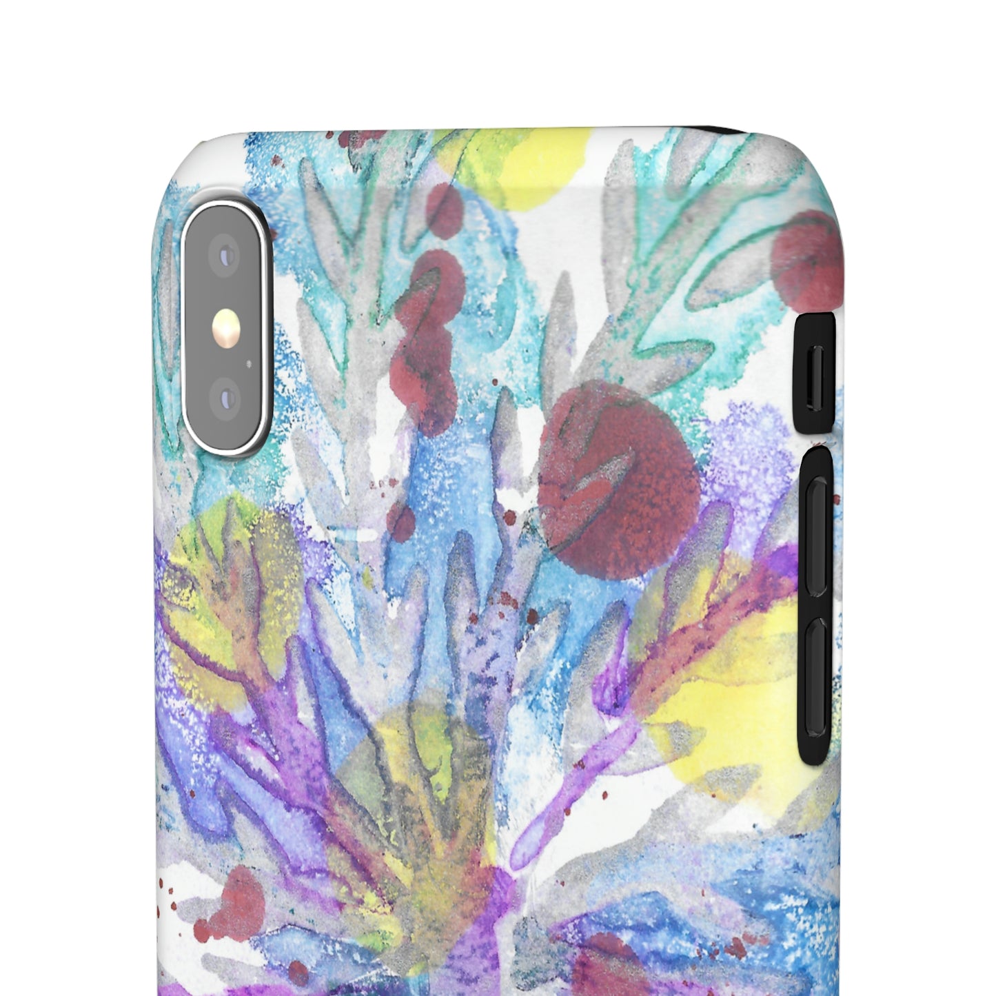 iPhone Samsung Galaxy Pixel5G Snap Case Phone Case Winter Colors