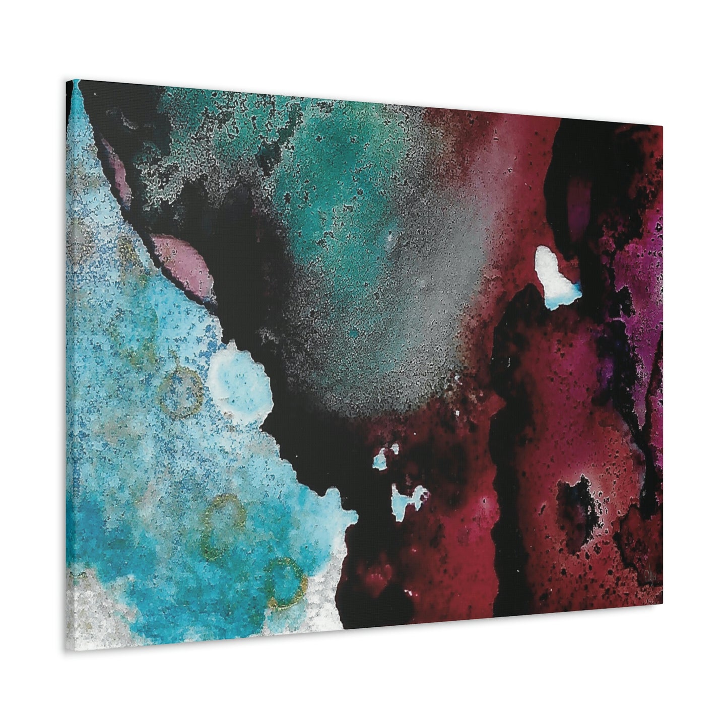 Inner Space 6 Canvas Print - Alja Design