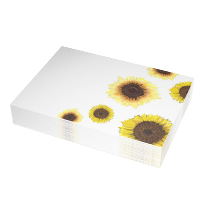 Sunflowers Folded Greeting Card