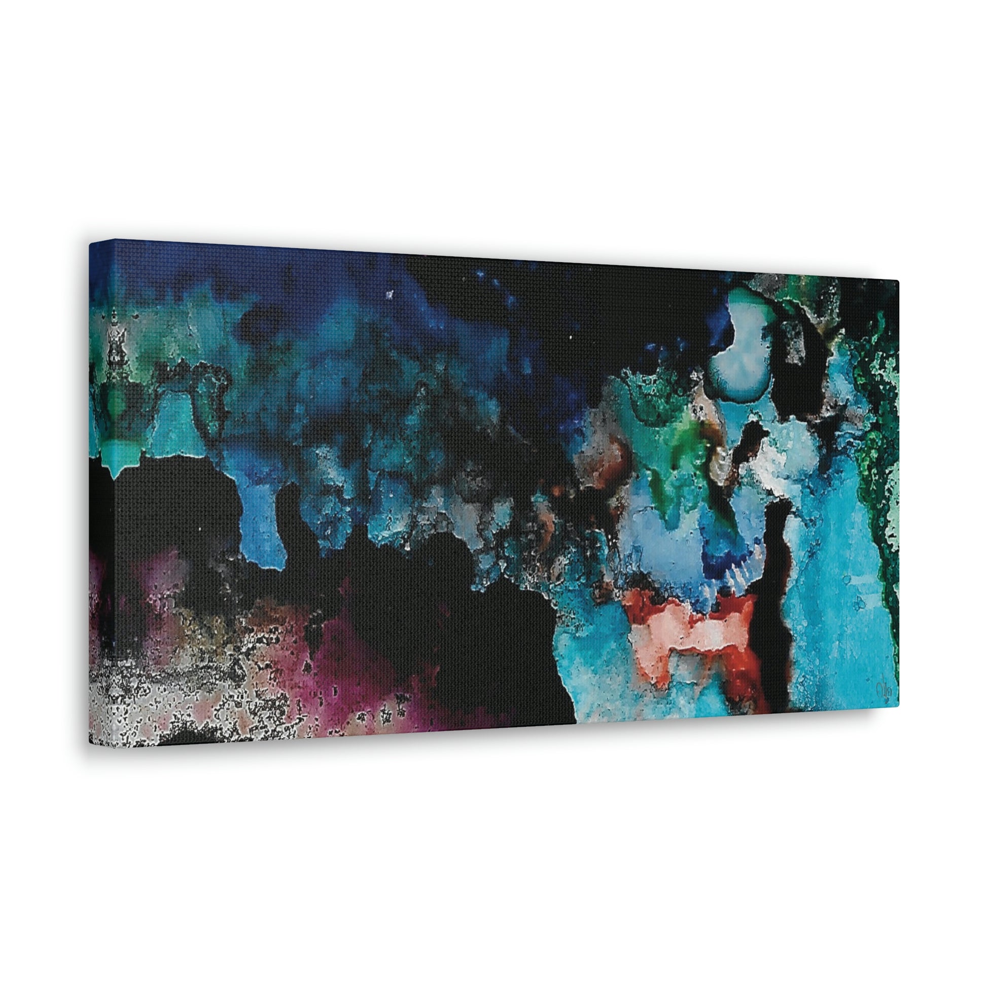 Inner Space 3 Canvas Print - Alja Design