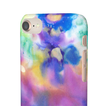 iPhone Samsung Galaxy Pixel5G Snap Case Phone Case Euphoric Colors