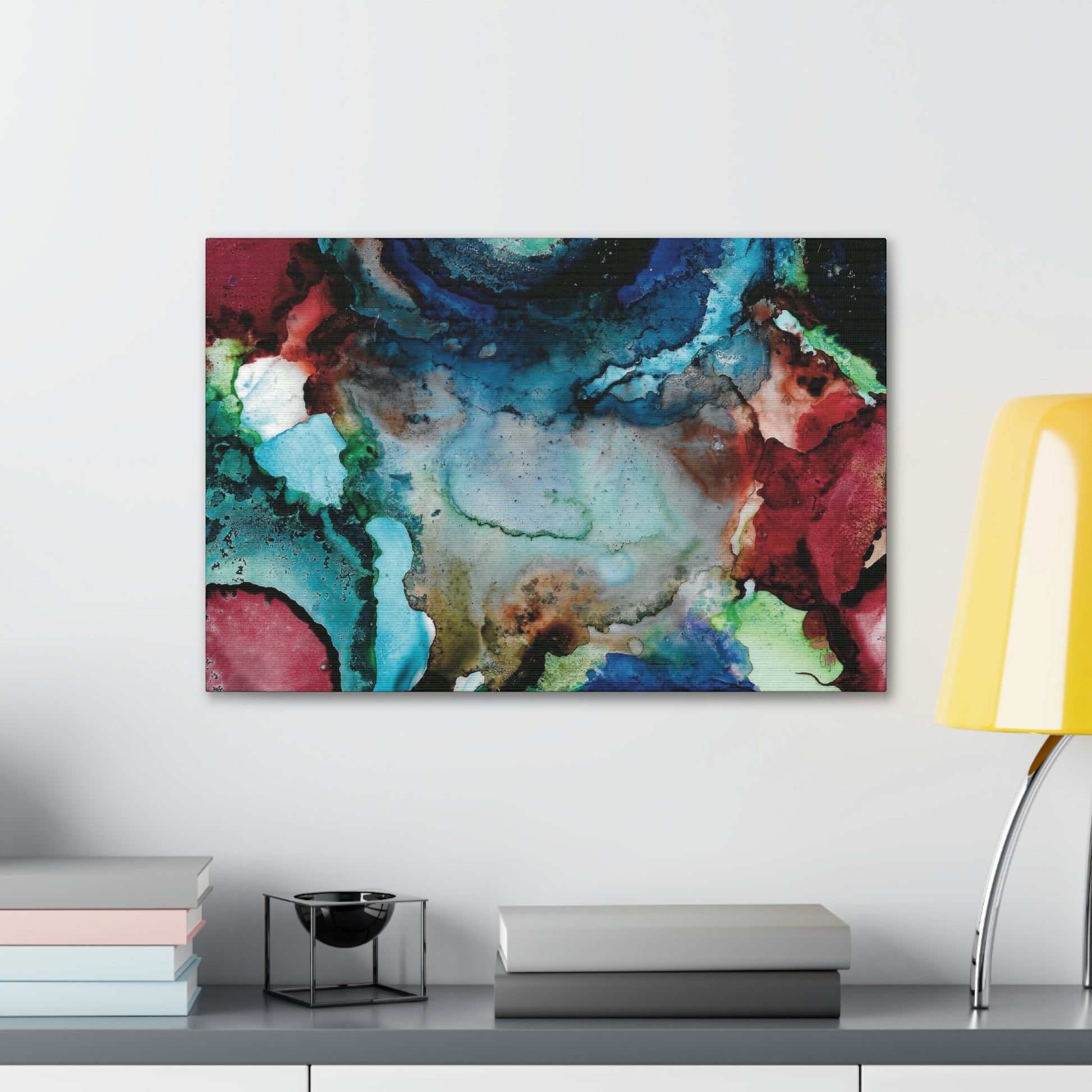 Inner Space 19 Canvas Print - Alja Design