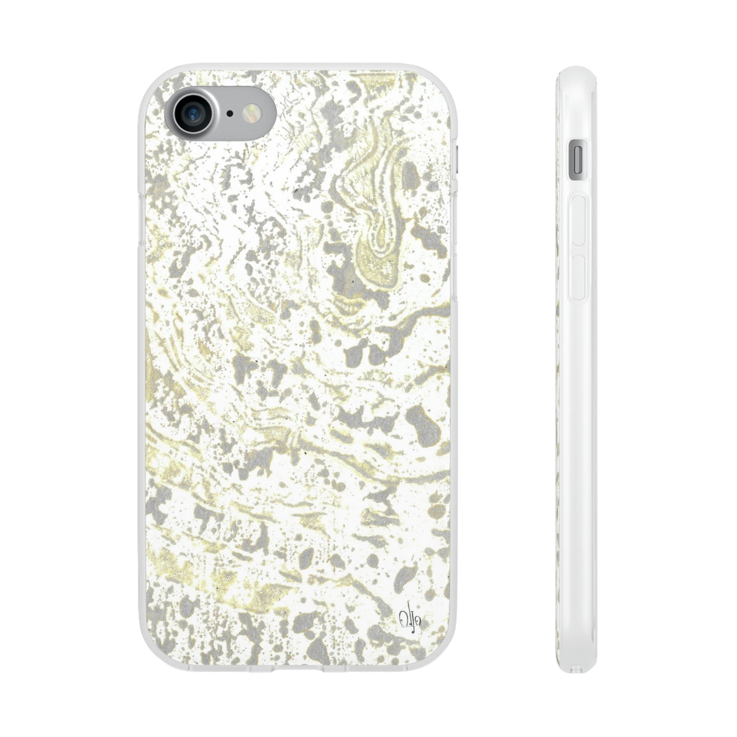 iPhone and Samsung Galaxy Flexi Phone Case Sandy Shells - Alja Design