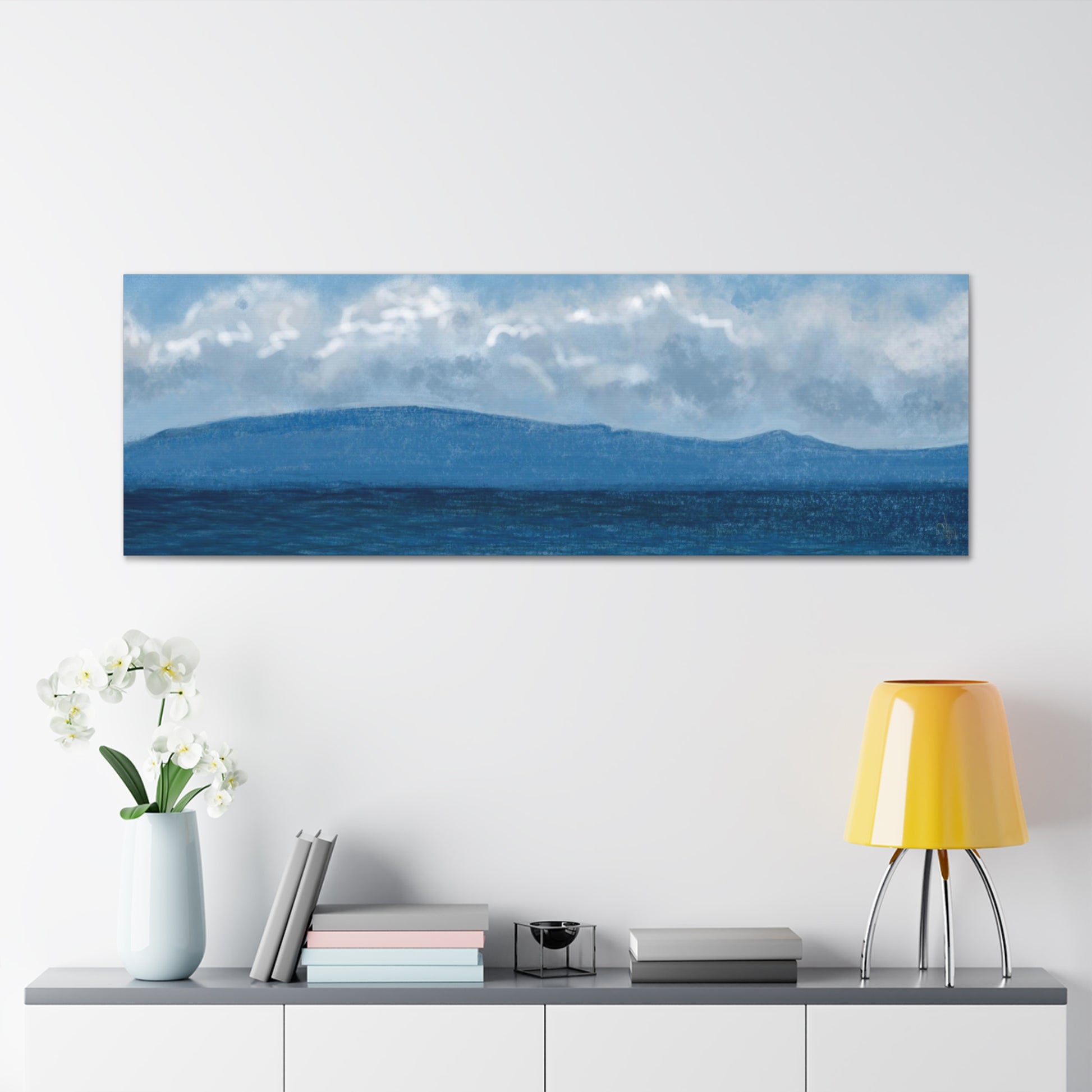 Monterey Bay Canvas Print - Alja Design