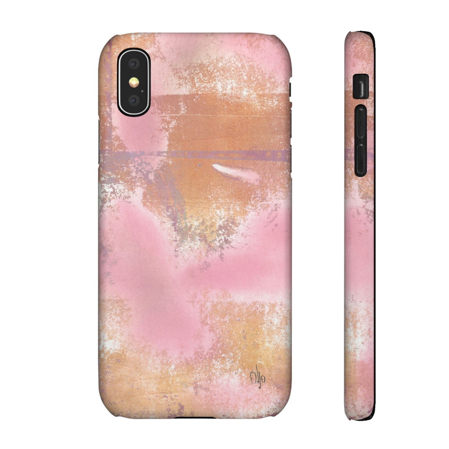 iPhone Samsung Galaxy Pixel5G Snap Case Phone Case Passionate Pink