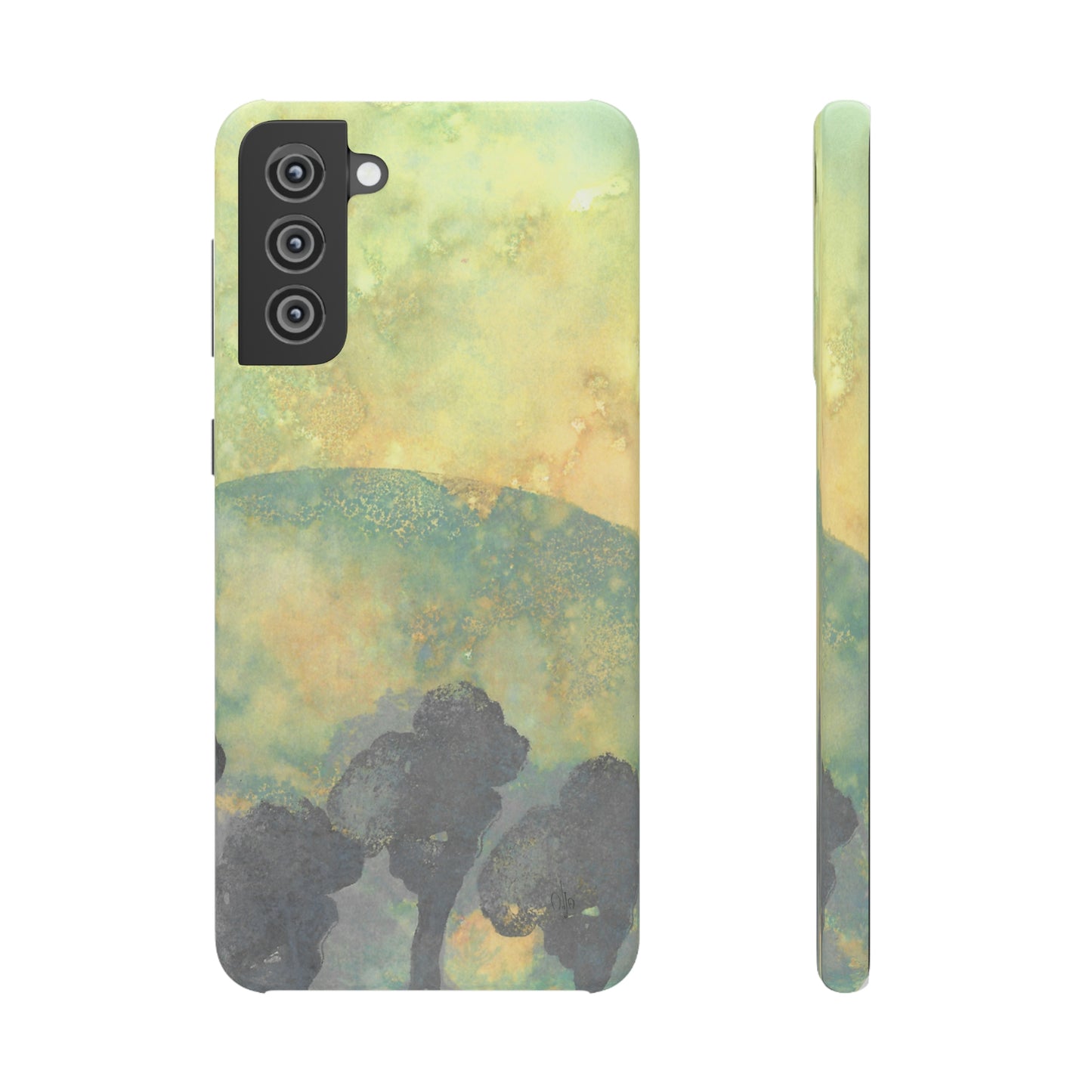 iPhone Samsung Galaxy Pixel5G Snap Case Phone Case Gentle Forest