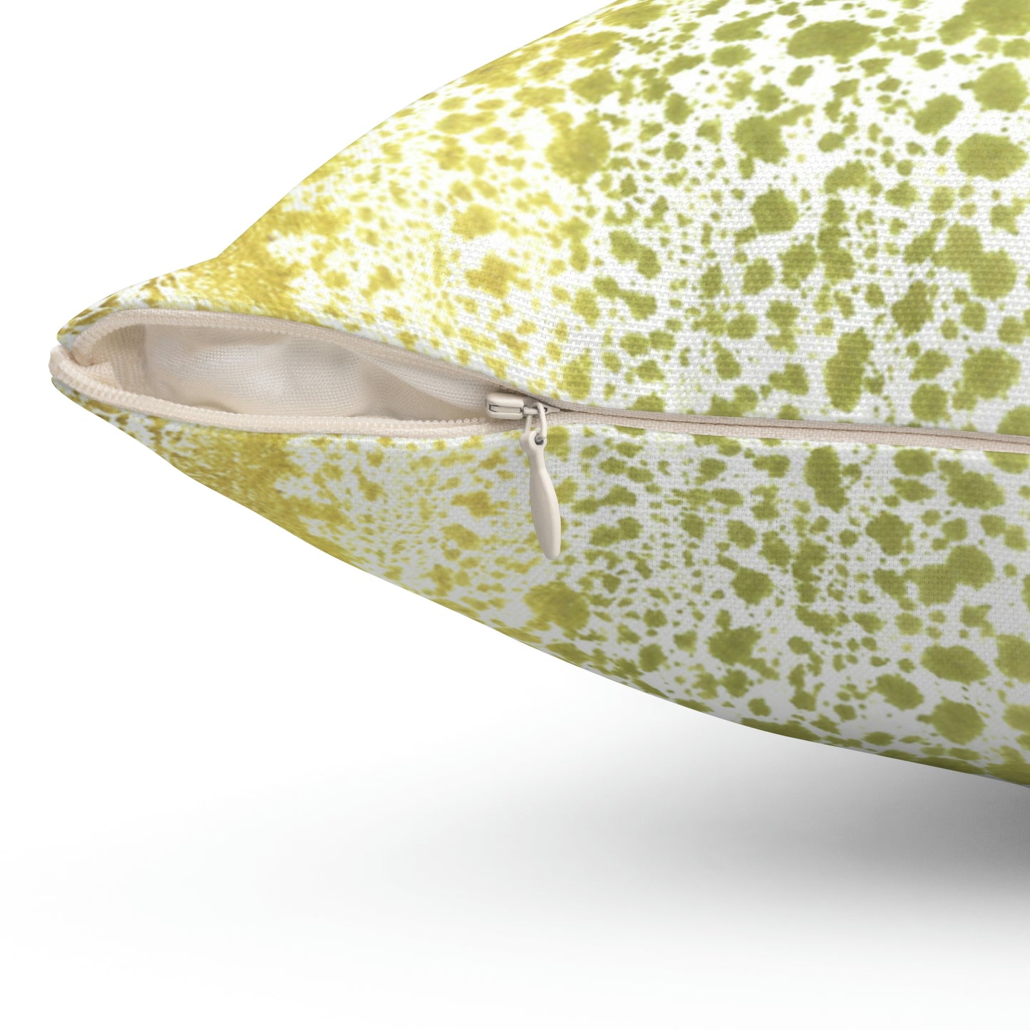 Green Burst Square Pillow - Alja Design