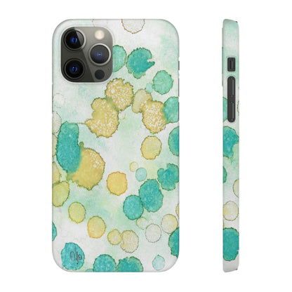 iPhone Samsung Galaxy Pixel5G Snap Case Phone Case Deep Bubbles