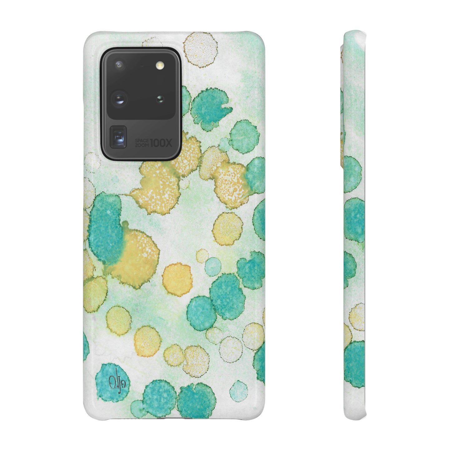 iPhone Samsung Galaxy Pixel5G Snap Case Phone Case Deep Bubbles