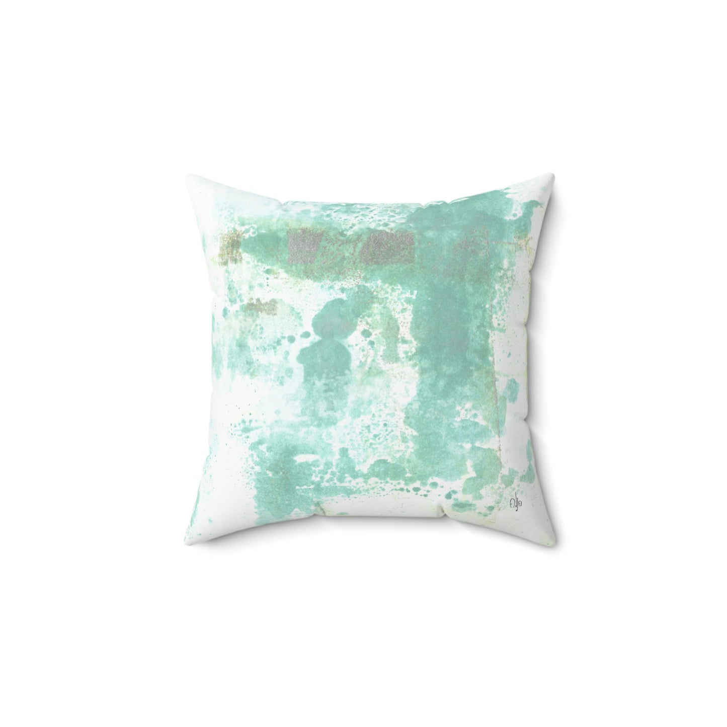 Emerald Shade Square Pillow - Alja Design