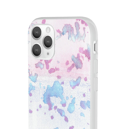 iPhone and Samsung Galaxy Flexi Phone Case Mineral Splashes - Alja Design