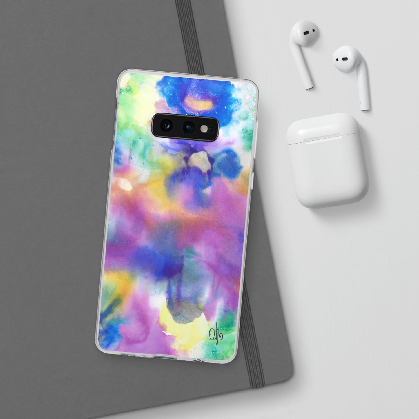 iPhone and Samsung Galaxy Flexi Phone Case Euphoric Colors - Alja Design