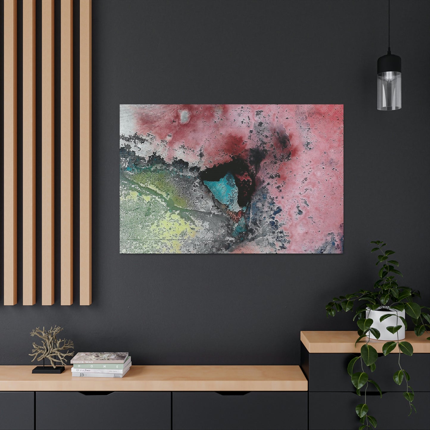 Inner Space 15 Canvas Print - Alja Design