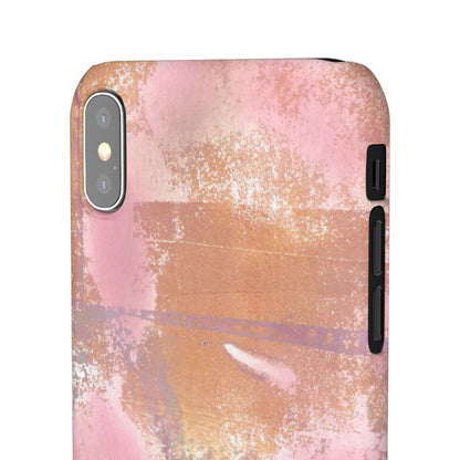 iPhone Samsung Galaxy Pixel5G Snap Case Phone Case Passionate Pink