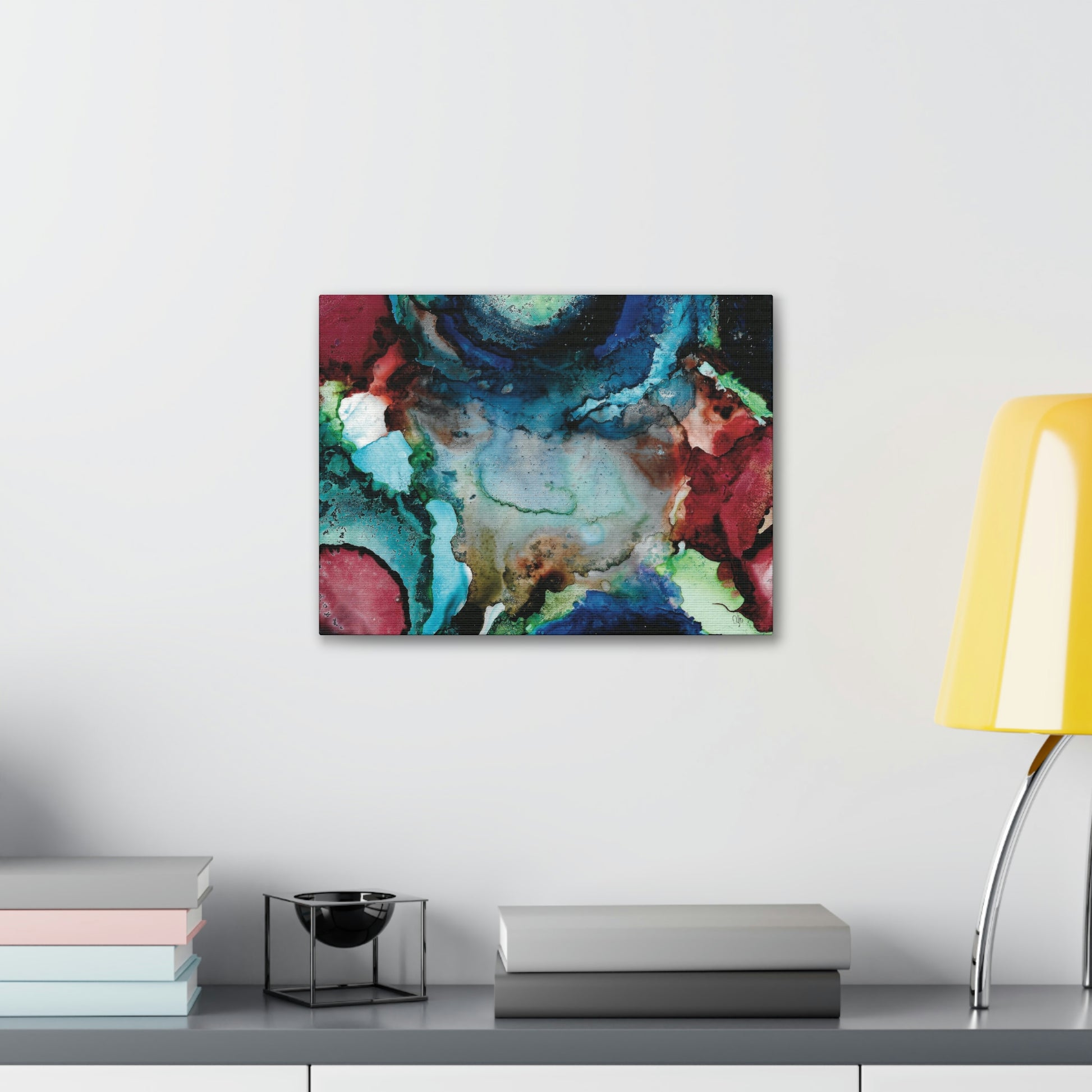 Inner Space 19 Canvas Print - Alja Design