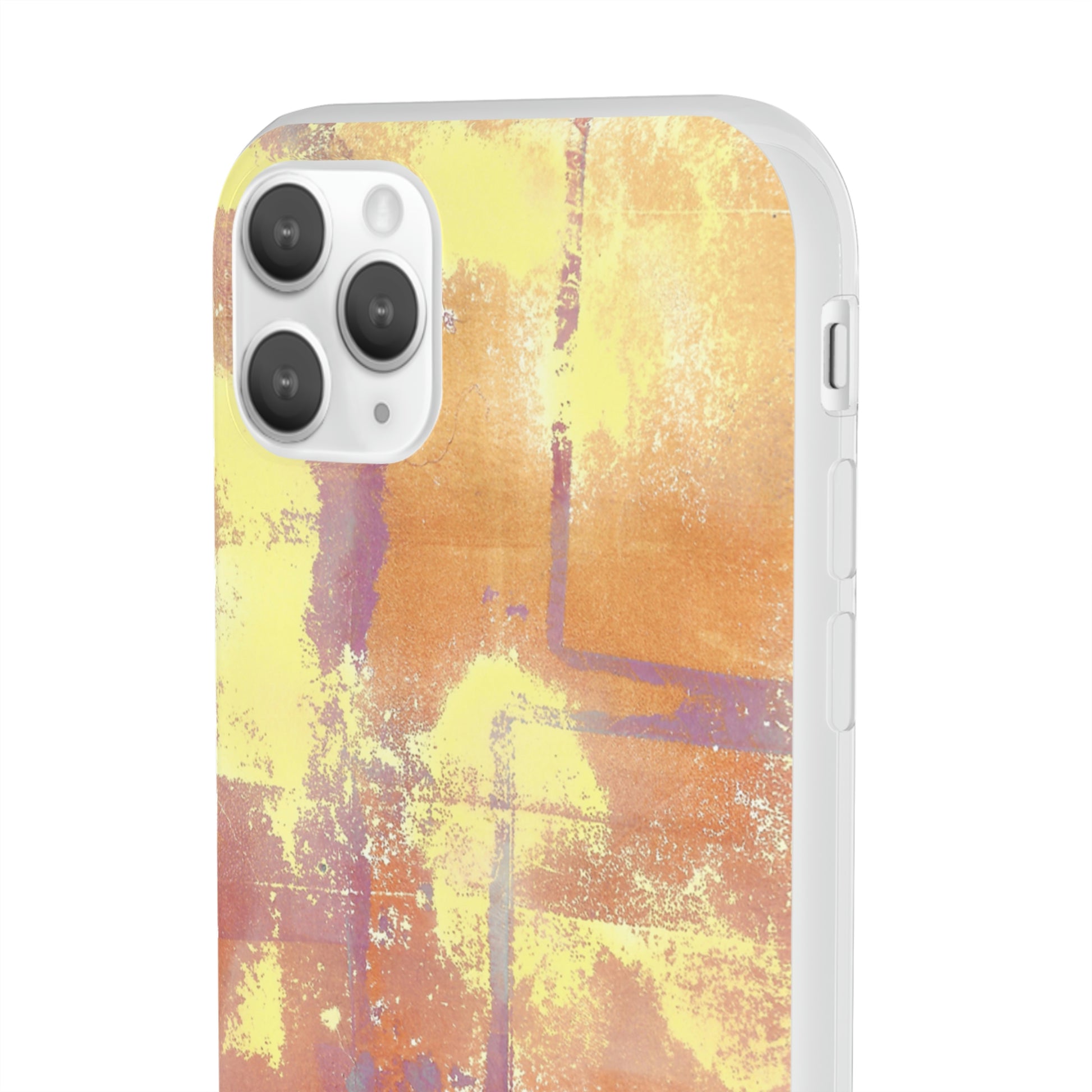 iPhone and Samsung Galaxy Flexi Phone Case Passionate Orange - Alja Design