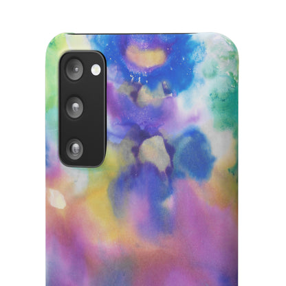 iPhone Samsung Galaxy Pixel5G Snap Case Phone Case Euphoric Colors