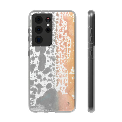 iPhone and Samsung Galaxy Flexi Phone Case Lava Waterfall - Alja Design