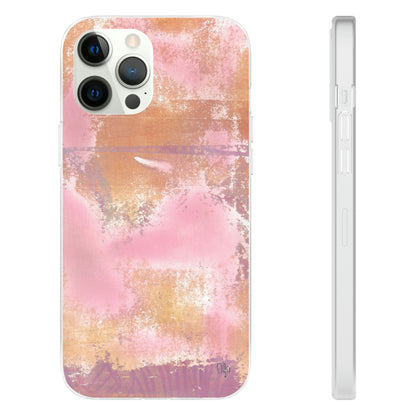 iPhone and Samsung Galaxy Flexi Phone Case Passionate Pink - Alja Design